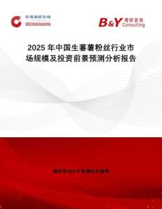 2025年中國生蕃薯粉絲行業市場規模及投資前景預測分析報告