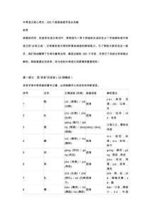 中考語(yǔ)文核心考點(diǎn)：300個(gè)高頻易錯(cuò)字音全攻略