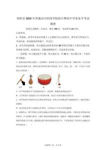 2025年四川資陽(yáng)中考物理試題真題及答案詳解（精校打印版）