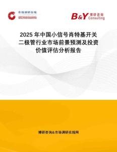 2025年中國小信號肖特基開關(guān)二極管行業(yè)市場前景預(yù)測及投資價值評估分析報告