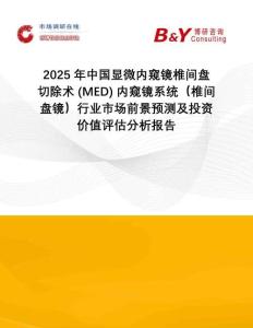 2025年中國顯微內窺鏡椎間盤切除術 (MED) 內窺鏡系統（椎間盤鏡）行業市場前景預測及投資價值評估分析報告