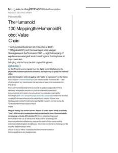 摩根士丹利-人形機(jī)器人100：繪制人形機(jī)器人價(jià)值鏈-The Humanoid 100：Mapping the Humanoid Robot Value Chain-20250206