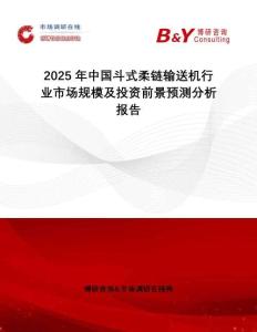 2025年中國斗式柔鏈輸送機行業市場規模及投資前景預測分析報告
