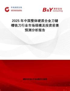 2025年中國(guó)整體硬質(zhì)合金刀鍵槽銑刀行業(yè)市場(chǎng)規(guī)模及投資前景預(yù)測(cè)分析報(bào)告