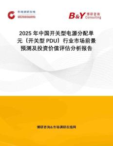 2025年中國開關型電源分配單元（開關型PDU）行業市場前景預測及投資價值評估分析報告