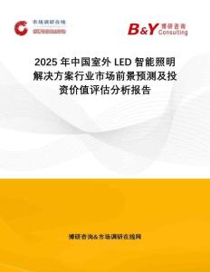 2025年中國室外LED智能照明解決方案行業市場前景預測及投資價值評估分析報告