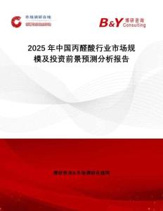 2025年中國(guó)丙醛酸行業(yè)市場(chǎng)規(guī)模及投資前景預(yù)測(cè)分析報(bào)告