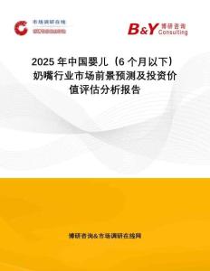 2025年中國嬰兒（6個(gè)月以下）奶嘴行業(yè)市場(chǎng)前景預(yù)測(cè)及投資價(jià)值評(píng)估分析報(bào)告