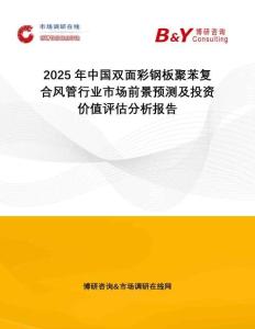 2025年中國雙面彩鋼板聚苯復合風管行業市場前景預測及投資價值評估分析報告