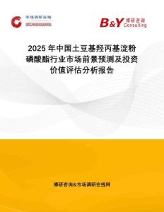 2025年中國土豆基羥丙基淀粉磷酸酯行業市場前景預測及投資價值評估分析報告