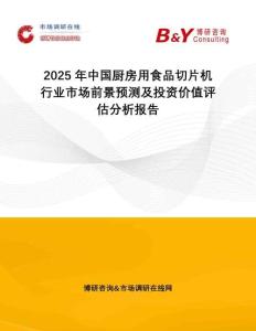 2025年中國廚房用食品切片機行業(yè)市場前景預(yù)測及投資價值評估分析報告