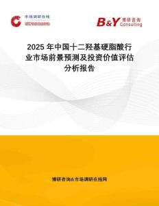 2025年中國十二羥基硬脂酸行業市場前景預測及投資價值評估分析報告