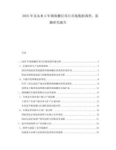 2025年及未來(lái)5年鋼珠螺釘項(xiàng)目市場(chǎng)數(shù)據(jù)調(diào)查、監(jiān)測(cè)研究報(bào)告