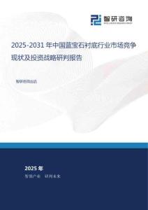 2025-2031年中國藍寶石襯底行業(yè)市場競爭現(xiàn)狀及投資戰(zhàn)略研判報告