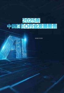 2025中國GEO行業(yè)發(fā)展報告