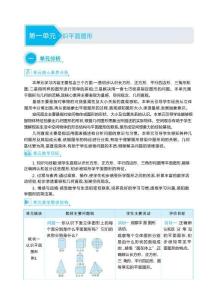 第一單元 認(rèn)識平面圖形（大單元教學(xué)設(shè)計(jì)）-2024-2025學(xué)年一年級下冊數(shù)學(xué)人教版（2024）