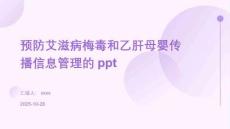 預(yù)防艾滋病梅毒和乙肝母嬰傳播信息管理的ppt