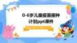 0-6歲兒童疫苗接種計劃ppt課件