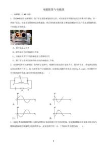 2025年高考物理習題分類練 電磁振蕩與電磁波