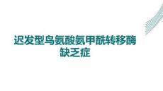 遲發(fā)型鳥氨酸氨甲酰轉移酶缺乏癥