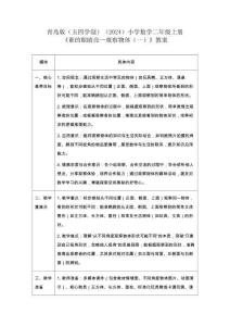 2025年秋青島版（五四學(xué)制）（2024）小學(xué)數(shù)學(xué)二年級(jí)上冊(cè)《誰(shuí)的眼睛亮—觀察物體（一）》教案