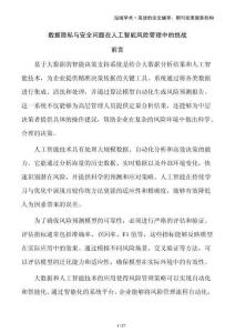 數(shù)據(jù)隱私與安全問題在人工智能風(fēng)險(xiǎn)管理中的挑戰(zhàn)