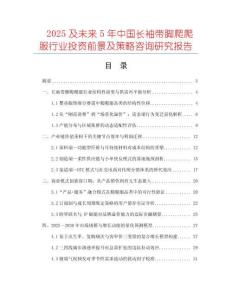 2025及未來5年中國長袖帶腳爬爬服行業(yè)投資前景及策略咨詢研究報告