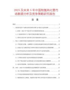 2025及未来5年中国制氢转化管市场数据分析及竞争策略研究报告