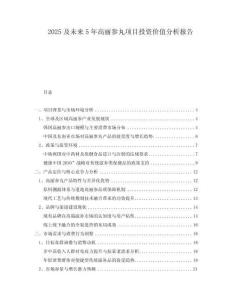 2025及未來5年高麗參丸項(xiàng)目投資價(jià)值分析報(bào)告