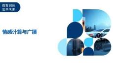 情感計(jì)算與廣播-洞察與解讀