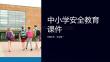 有關(guān)安全的中小學(xué)課件