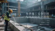 冬季施工安全管理與風險防控全指南