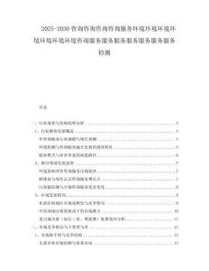 2025-2030咨詢咨詢咨詢咨詢服務(wù)環(huán)境環(huán)境環(huán)境環(huán)境環(huán)境環(huán)境環(huán)境咨詢服務(wù)服務(wù)服務(wù)服務(wù)服務(wù)服務(wù)服務(wù)檢測(cè)