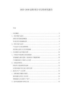 2025-2030涼鞋項目可行性研究報告