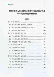 2026年遮光眼罩助眠套裝行業發展現狀及未來趨勢研究分析報告