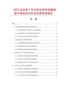2025及未來5年中國長型雙層置物架市場現(xiàn)狀分析及前景預(yù)測報告