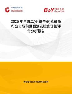 2025年中國(guó)二(4-氯芐基)草酸酯行業(yè)市場(chǎng)前景預(yù)測(cè)及投資價(jià)值評(píng)估分析報(bào)告