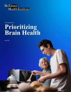 優先考慮大腦健康-