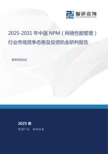 2025-2031年中國(guó)NPM（網(wǎng)絡(luò)性能管理）行業(yè)市場(chǎng)競(jìng)爭(zhēng)態(tài)勢(shì)及投資機(jī)會(huì)研判報(bào)告