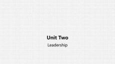 MPA英語課件 公共管理Unit 2 Leadership