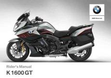 寶馬摩托車用戶手冊(cè)K models  K 1600 GT 201910（英文版）
