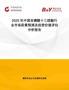2025年中國(guó)亞磷酸十三烷酯行業(yè)市場(chǎng)前景預(yù)測(cè)及投資價(jià)值評(píng)估分析報(bào)告