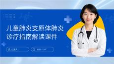 兒童肺炎支原體肺炎診療指南解讀課件