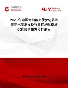 2025年中國(guó)太陽能光伏(PV)晶圓高純水清洗設(shè)備行業(yè)市場(chǎng)規(guī)模及投資前景預(yù)測(cè)分析報(bào)告