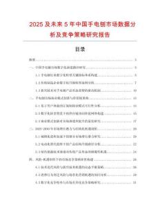 2025及未來5年中國手電刨市場數據分析及競爭策略研究報告