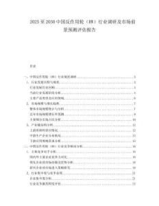 2025至2030中國反作用輪（RW）行業(yè)調(diào)研及市場前景預測評估報告