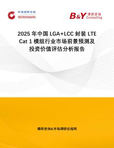 2025年中國LGA+LCC封裝 LTE Cat 1模組行業市場前景預測及投資價值評估分析報告