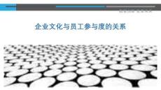 企業文化與員工參與度的關系