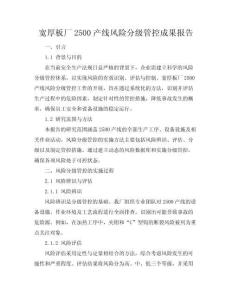 寬厚板廠2500產線風險分級管控成果.xls