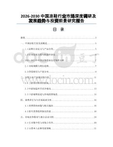 2026-2030中國涼鞋行業(yè)市場深度調研及發(fā)展趨勢與投資前景研究報告